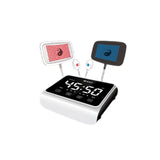 Led light therapy device with two panels