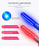 Physiotherapy Red and Blue Light 465nm & 630nm Therapy Device for Body Pain Varginal Treatment Female Wand Personal Use