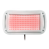 Led light therapy device with two panels