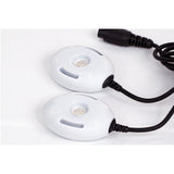 Led light therapy device with 6 panels