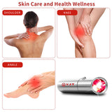 Led Torch Handheld Medical Lamp for Pain Relief Medical Red And Blue Near Infrared 630nm 660nm 850nm Light Therapy Device