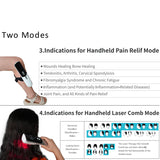 2 in 1 Handheld Compound Laser Device for Pain Relief and Hair Growth