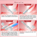 Physiotherapy Red and Blue Light 465nm & 630nm Therapy Device for Body Pain Varginal Treatment Female Wand Personal Use